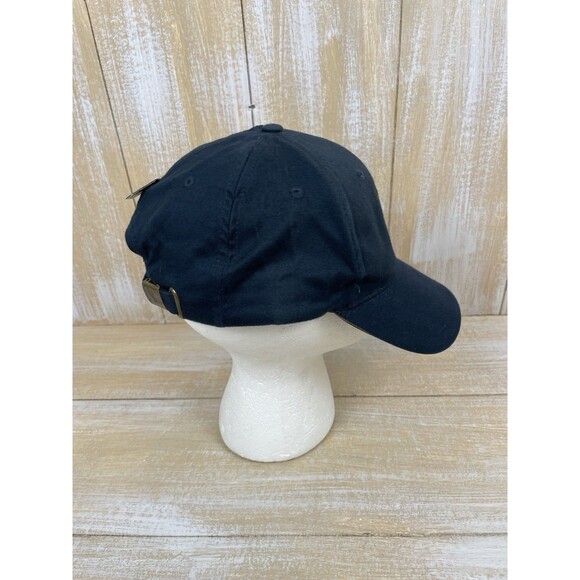 NBC Sports Olympic Team USA Black Baseball Cap Strap Back Hat w/Pin Torino 2006 - Picture 7 of 9